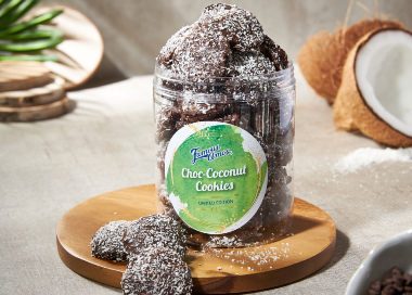 Famous Amos New Choc-Coconut Cookies